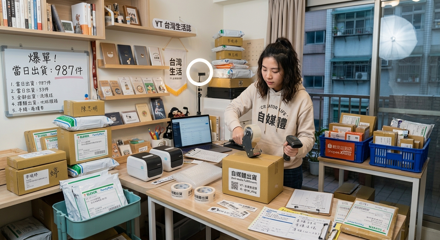 自媒體出貨沒公司投保？退休繼續做加工會享40%保費補助