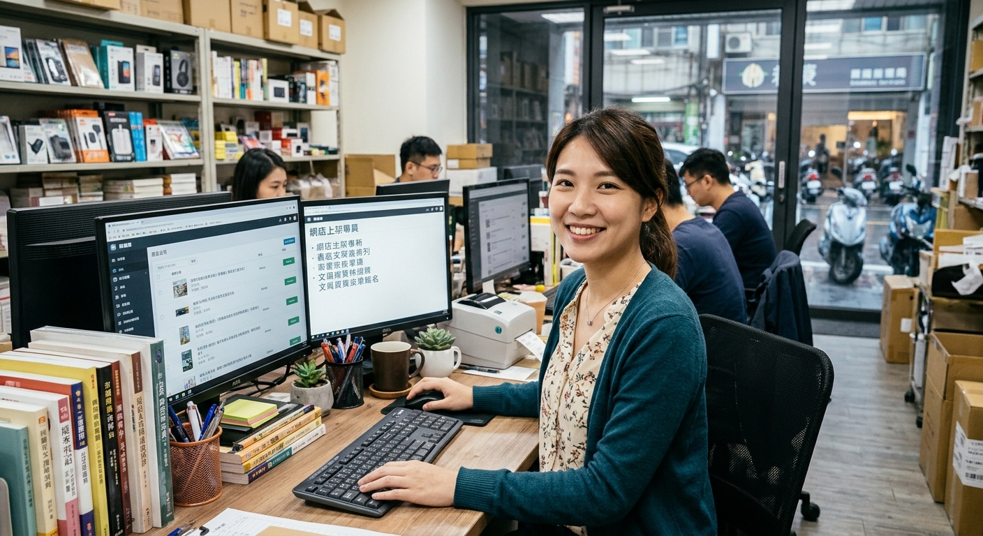 網店上架與庫存數據專員：選對圖書文具工會，勞保薪資級距最高調升！